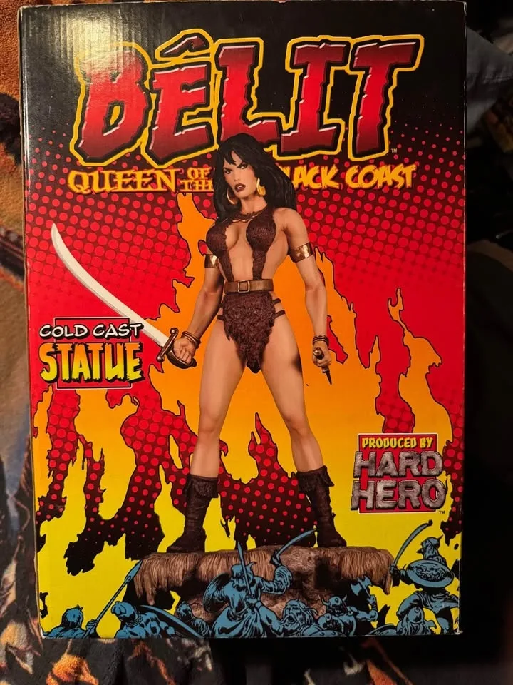 Rare Hard Hero BELIT Conan Statue 13.5" Amazing! image indicator(4)