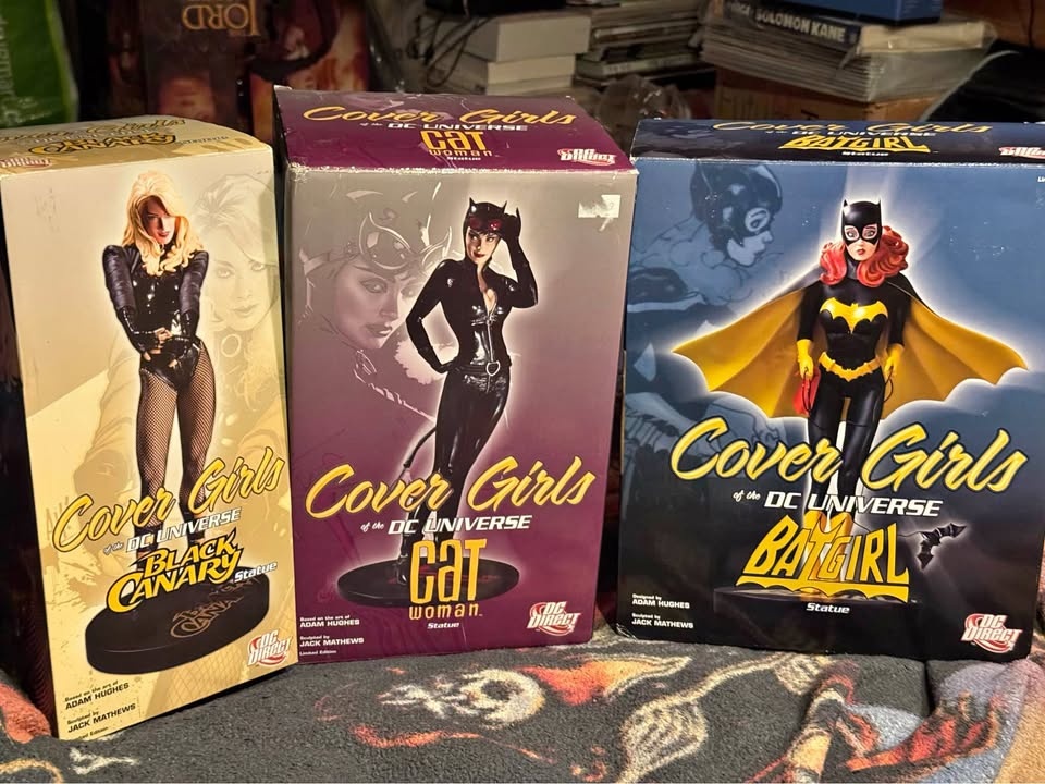 Adam Hughes statues lot! Best deal in the Internet world!! Great
