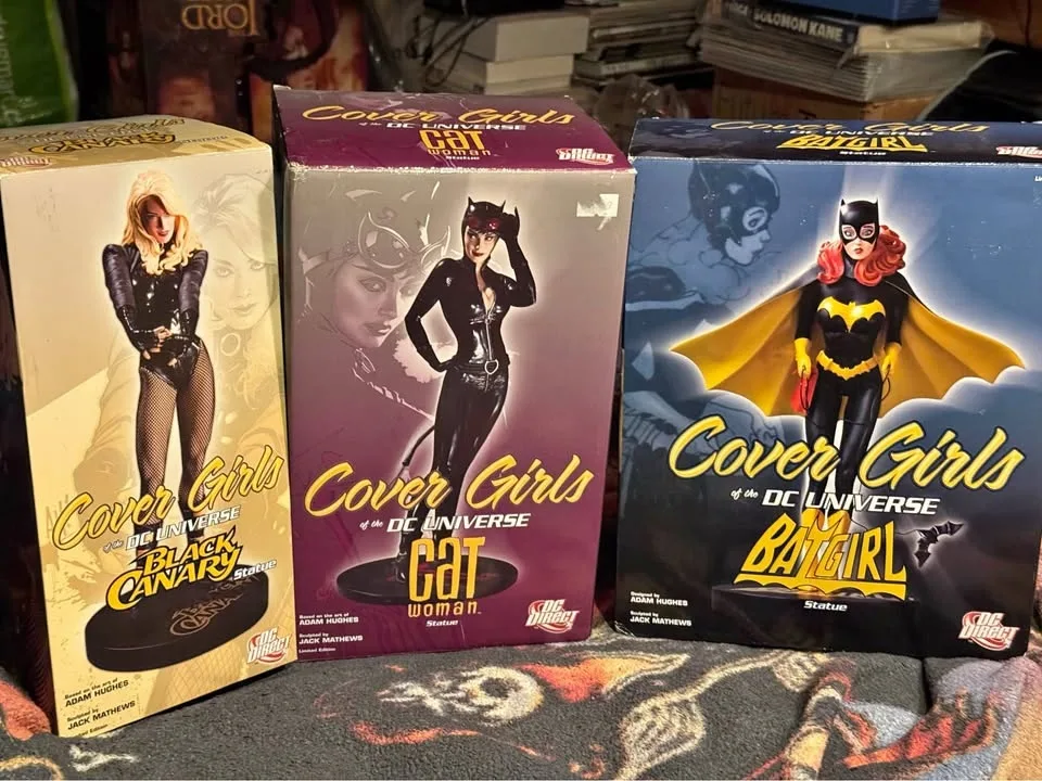 Adam Hughes statues lot! Best deal in the Internet world!! Great