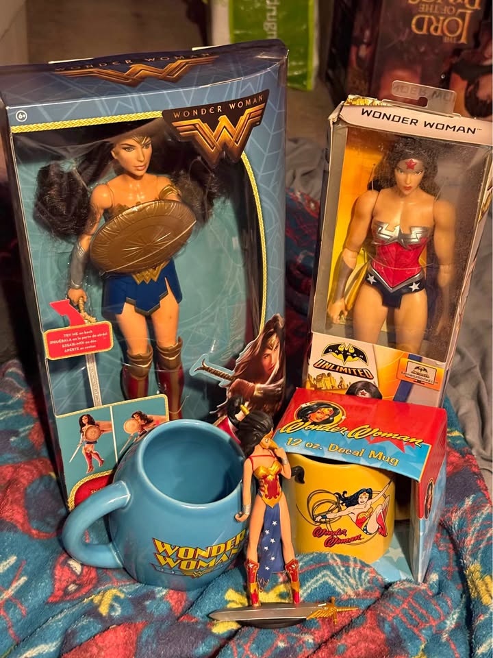 Wonder Woman Lot: 2 New 12 inch figures...