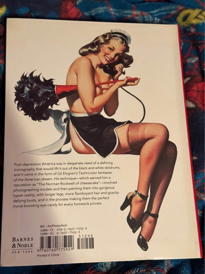 Gil Elygren All his American Pin-ups art book. Softcover. - photo 2