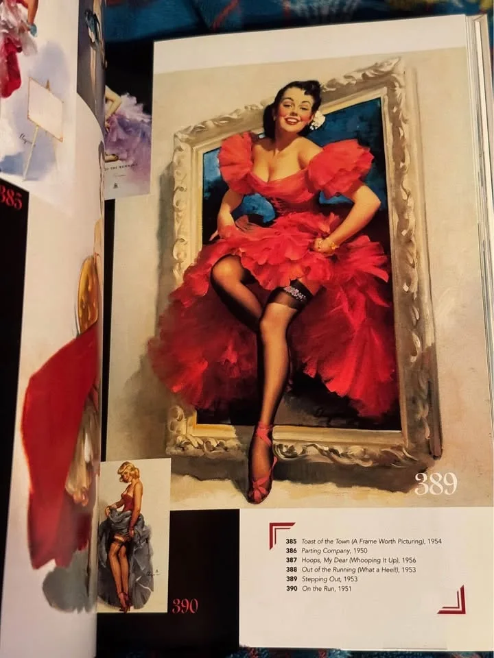 Gil Elygren All his American Pin-ups art book. Softcover. image indicator(5)