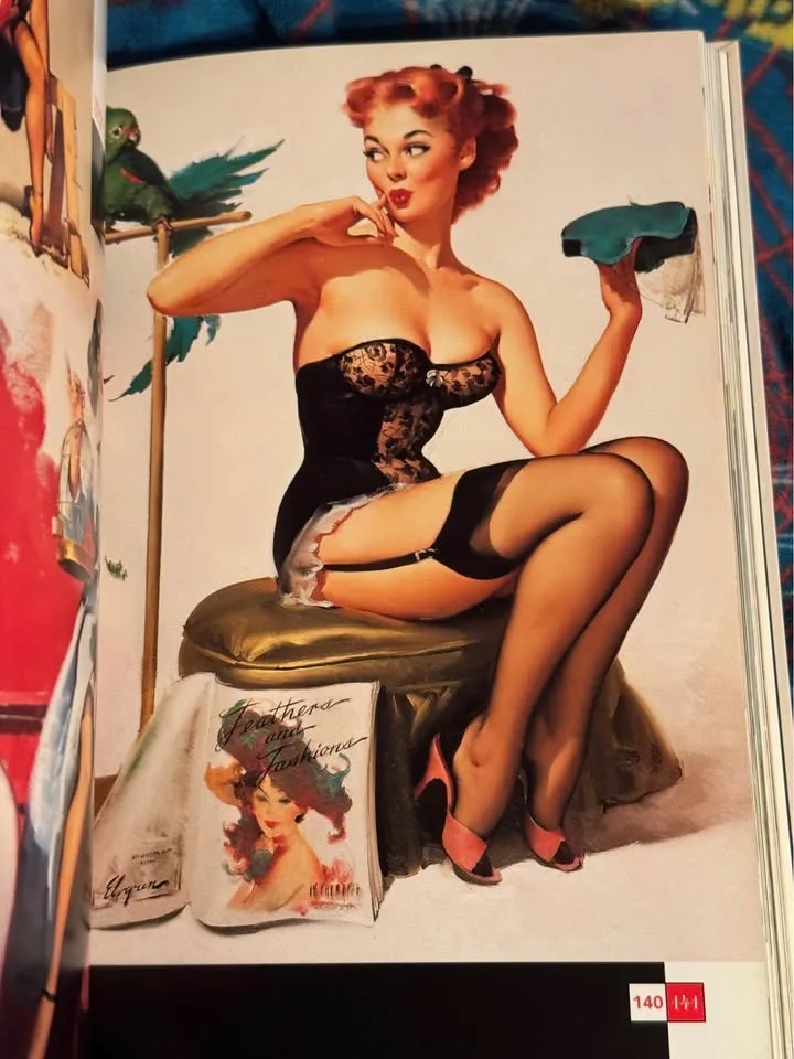 Gil Elygren All his American Pin-ups art book. Softcover. image indicator(7)