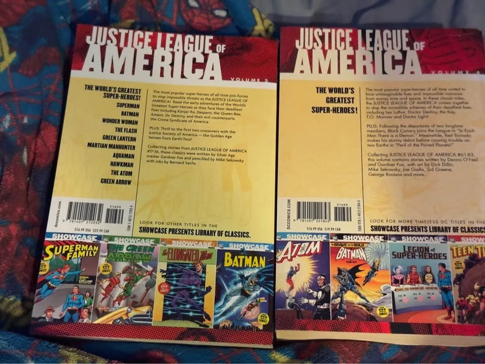Justice League of America DC Showcase 2 and 4. Very good. image indicator(3)