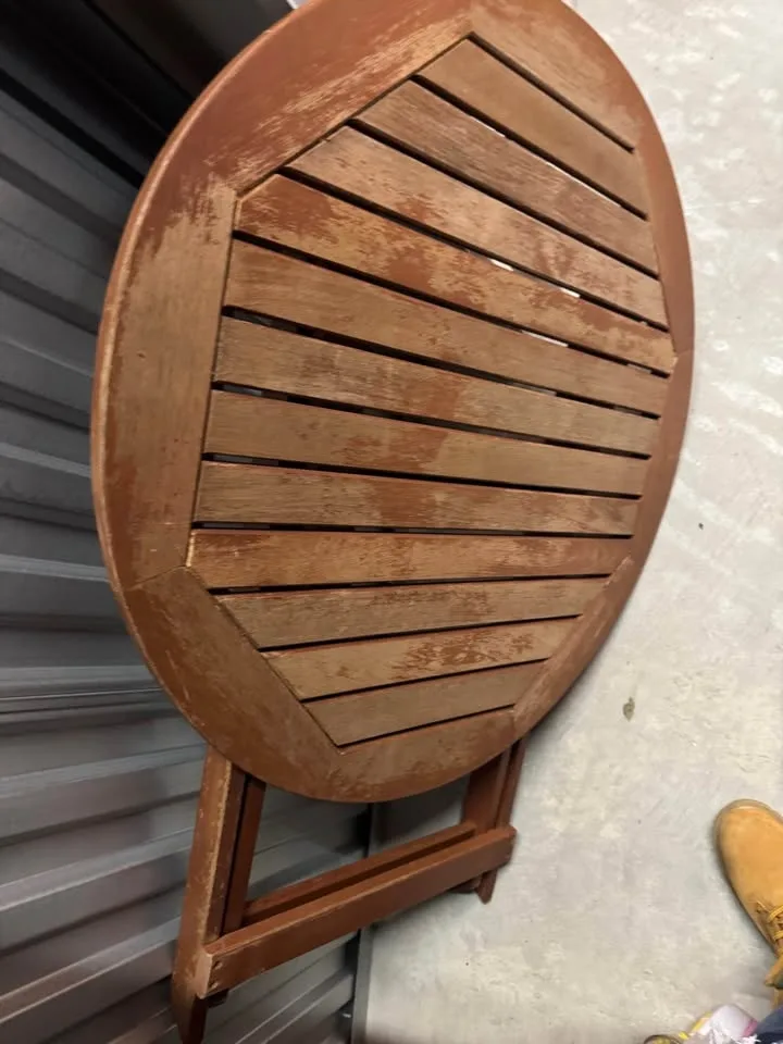 Outside bistro style table and chairs image indicator(3)