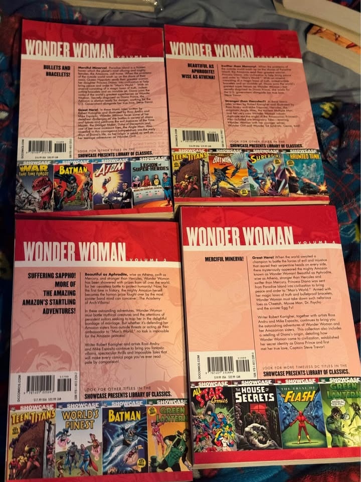 Wonder Woman DC Showcase. 1,2,3 and 4. Very good condition. OOP. - photo 2