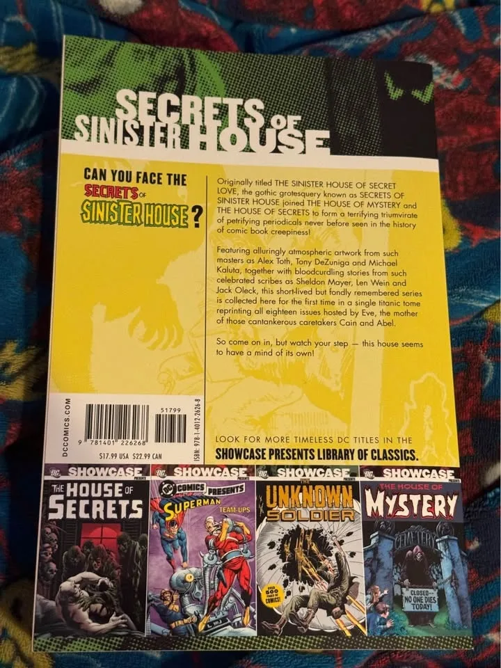 Secrets of Sinister House. DC Showcase. OOP. Very good image indicator(7)