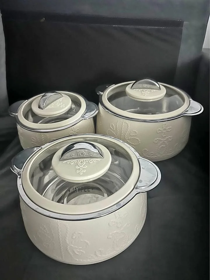 Elegant 3-Piece Insulated Hot Case Set | Jaypee Style