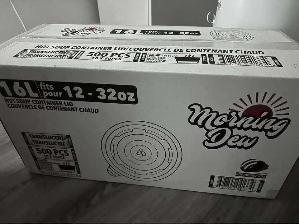 BULK LOT - Commercial Grade Disposable Soup Containers & Spoons image indicator(2)