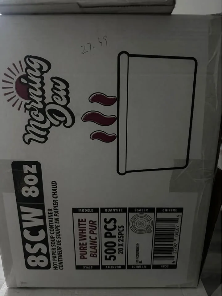 BULK LOT - Commercial Grade Disposable Soup Containers & Spoons image indicator(6)