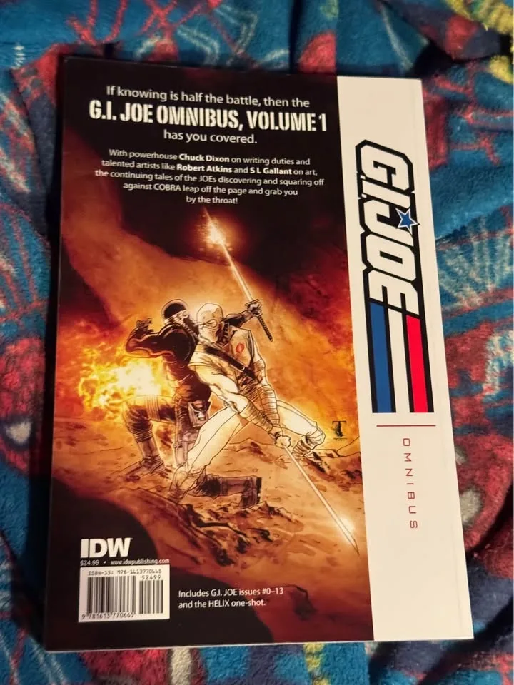 G.I. Joe Omnibus 1. IDW. Excellent Condition. OOP. Best Price!! image indicator(2)