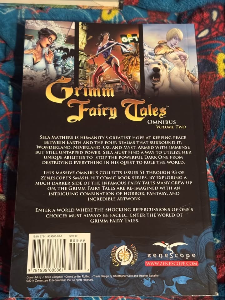 The Grimm Fairy tales omnibus volume 2. By Zoescope studios. New - photo 2
