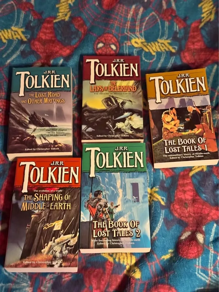 J.R.R. Tolkien Histories of Middle Earth 1-5