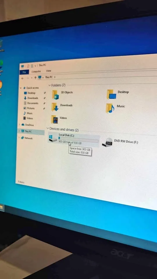 PC i3 (8gb ram, 1tb HDD)