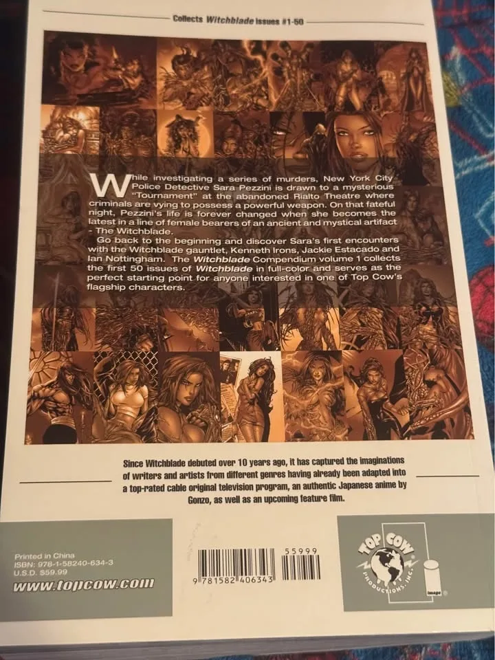 Witchblade Compendium vol 1 TPB 2008 Out of Print Excellent image indicator(7)