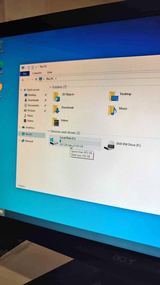 PC i3 (8gb ram, 1tb HDD)