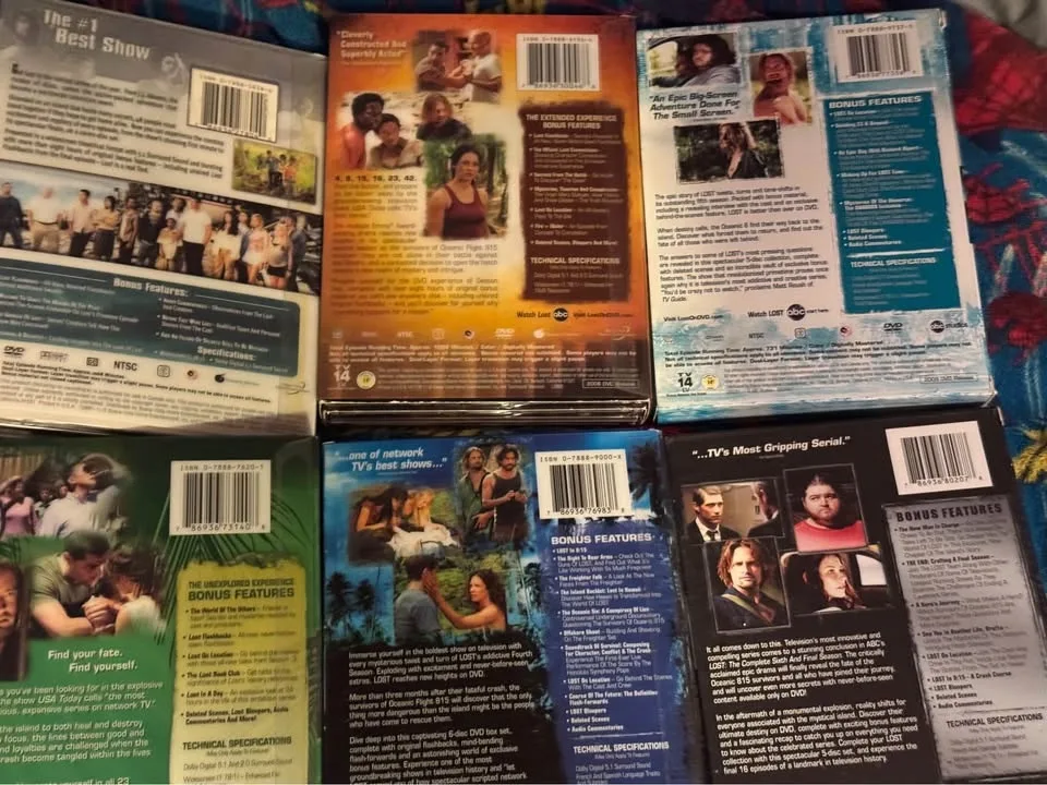 Lost complete collection. 6 DVD sets! Great condition!! Best Pri image indicator(6)