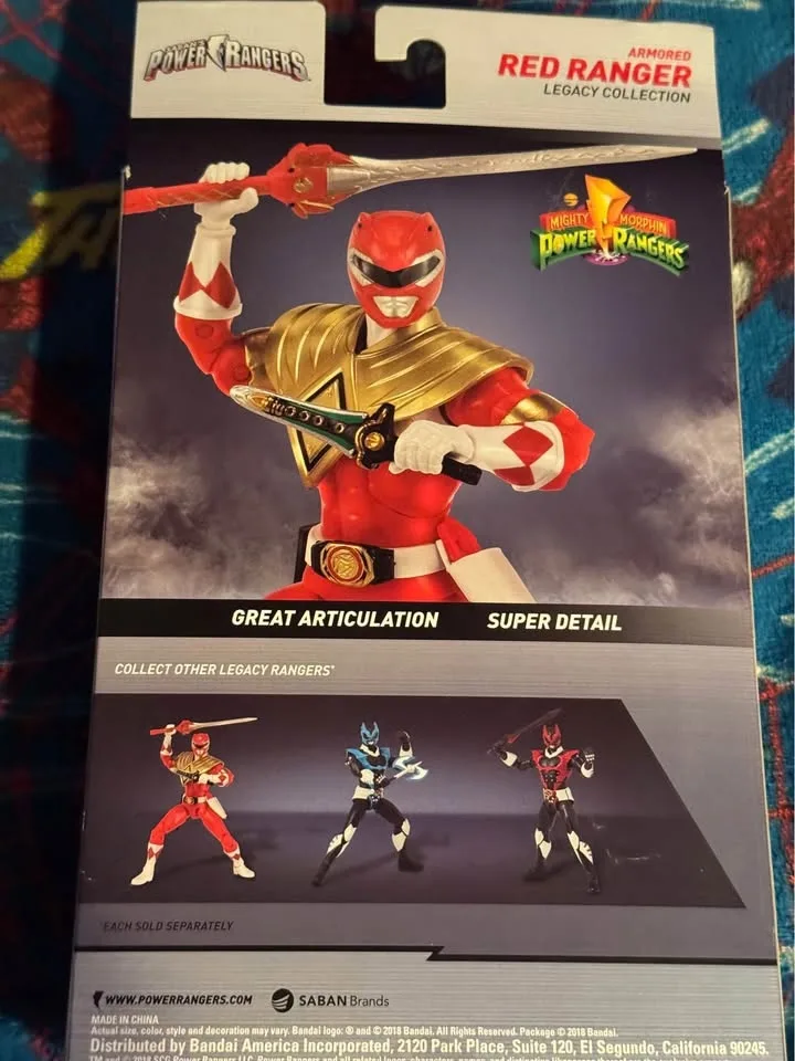 Power Rangers Legacy figure pack! Five figures lot! New! $70 for image indicator(3)