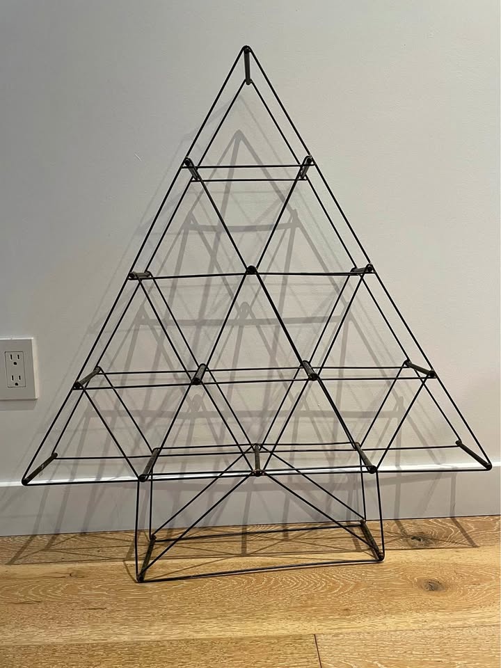 Modern Industrial Metal Christmas Tree