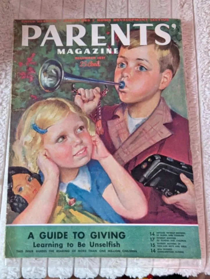 1937 Parents’ Magazine – Dionne Era – Pillsbury’s Ad
