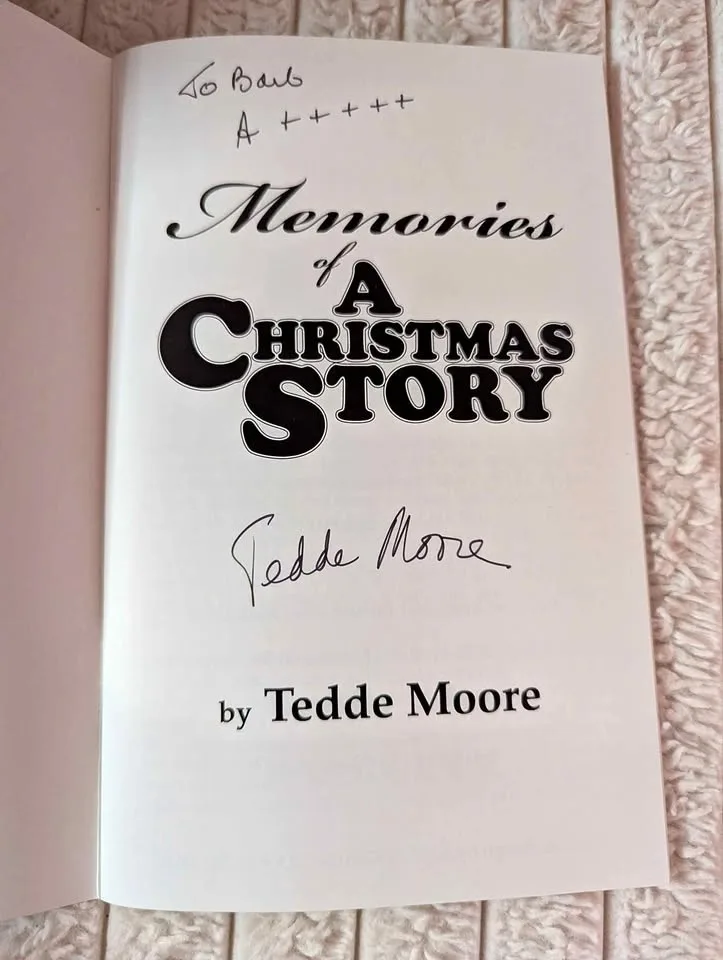 Signed “Memories of A Christmas Story”