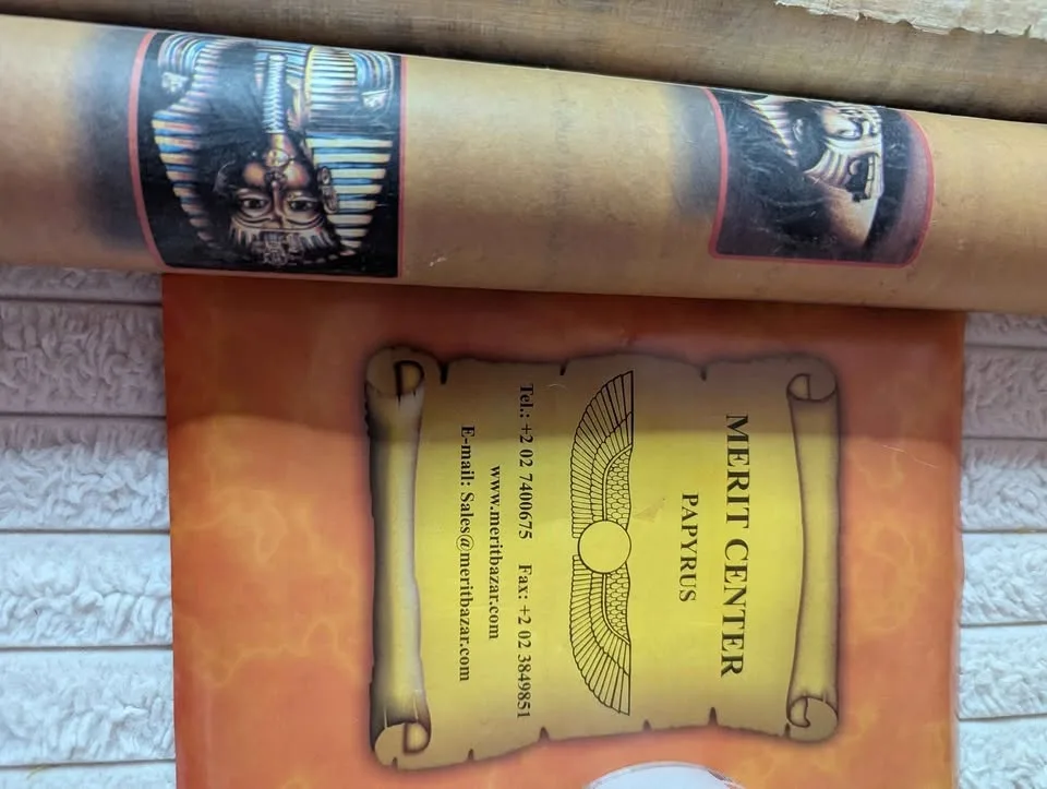 Authentic Large Egyptian Papyrus – “Weighing of the Heart” image indicator(7)