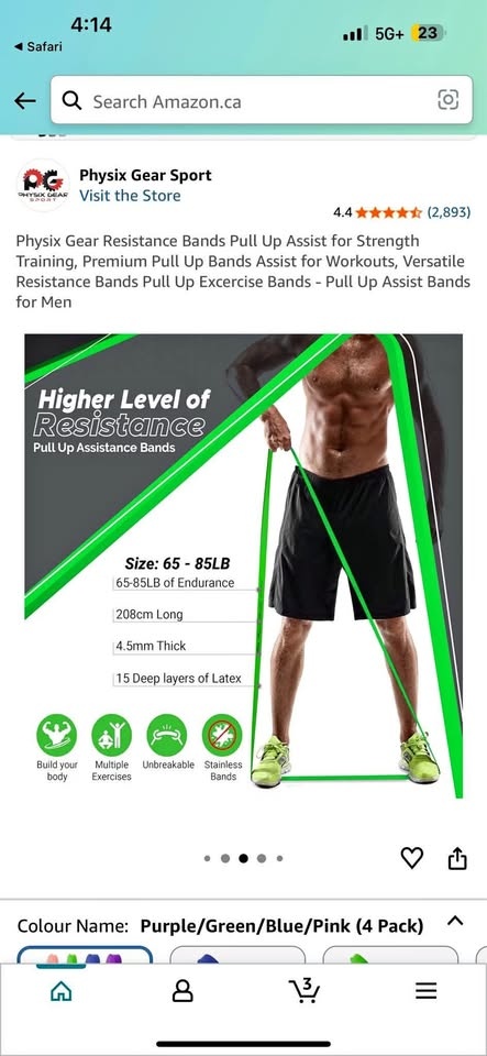 Pull up assistance band