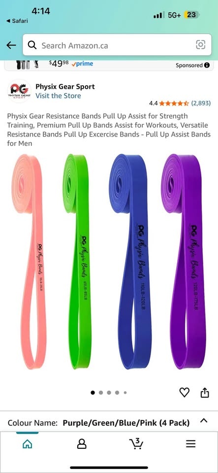Pull up assistance band - photo 3