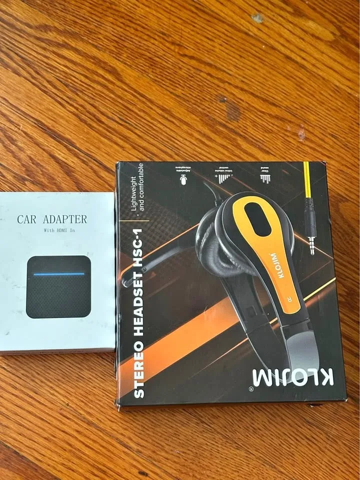 Car adapter & Headphone