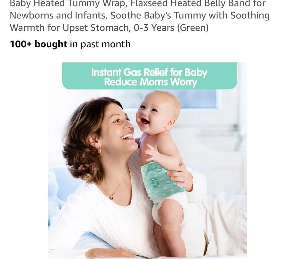 Baby Heated Tummy Wrap image indicator(2)