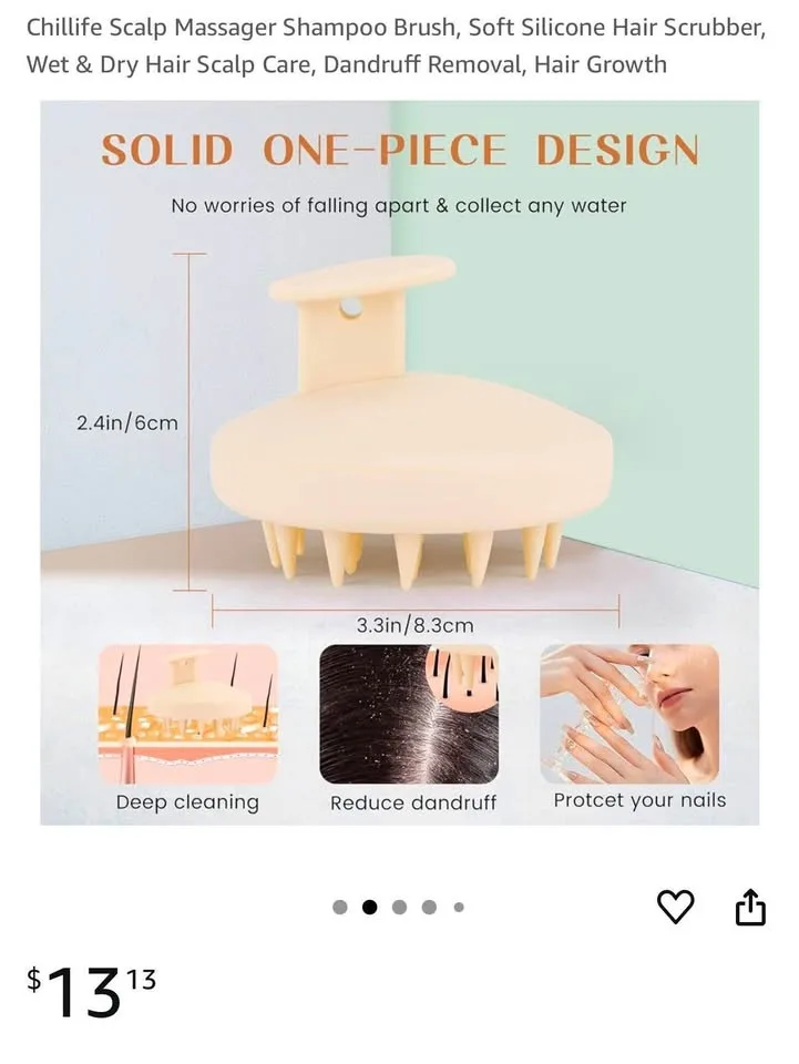 Scalp Massager & Facewash Wristband image indicator(5)