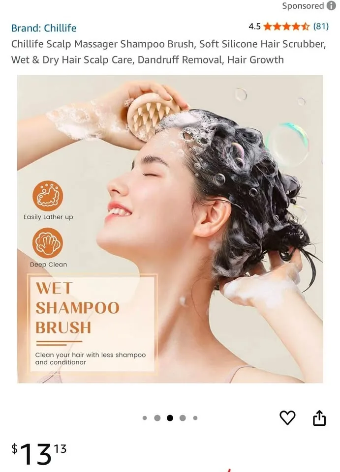 Scalp Massager & Facewash Wristband image indicator(6)