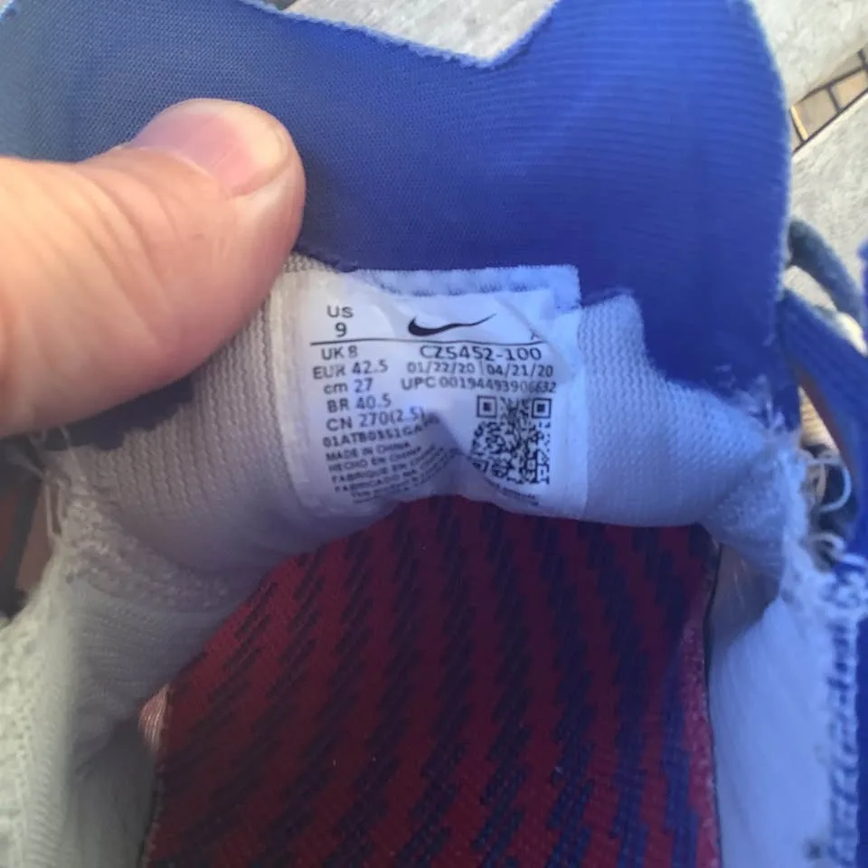 Nike Air Zoom Pegasus 37 New York Giants - size 9.0 image indicator(7)