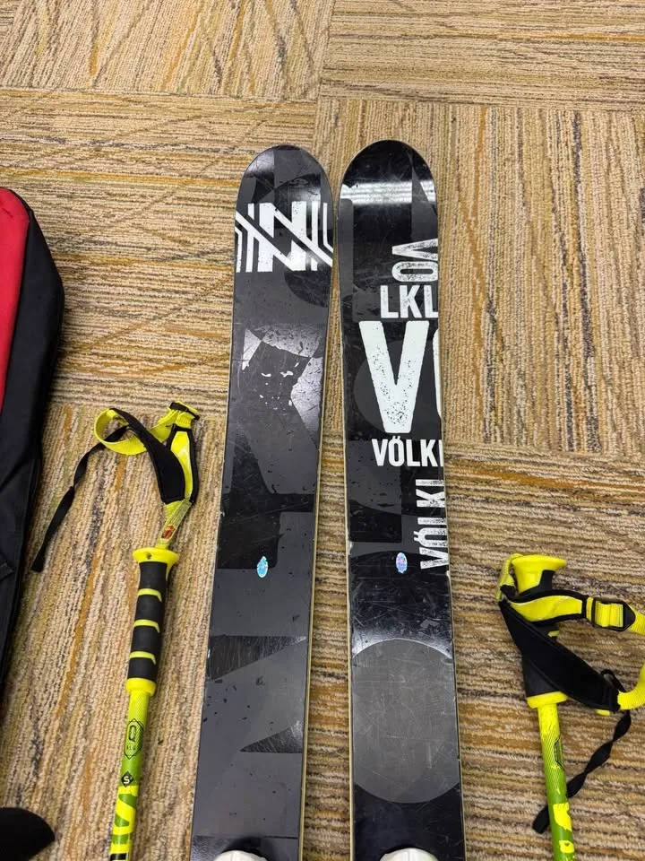 Volkl Kendo 170 cm Skis + Salomon Bindings + Bag image indicator(3)