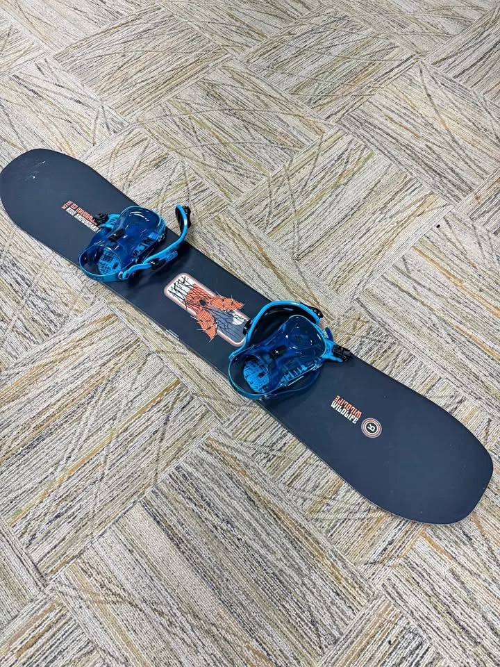 Ride Snowboard 163 cm + Ride Revolt Bindings (Large) – Great Con