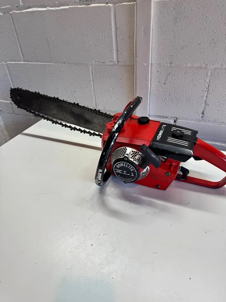 Used Homelite XL-1 Gas Chainsaw – Needs Tune-Up