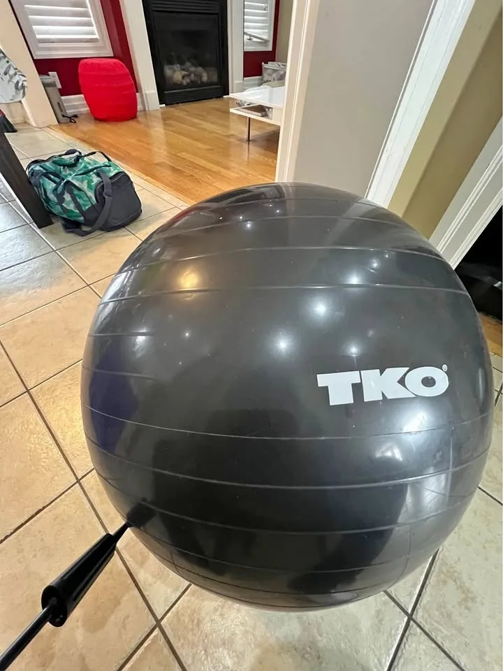 TKO Exercise / Stability Ball with Pump – Like New!