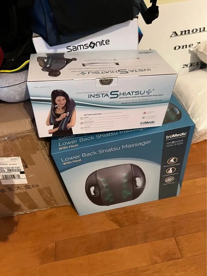 truMedic Lower Back Shiatsu Massager w/ Heat - Xmas Gift! image indicator(2)