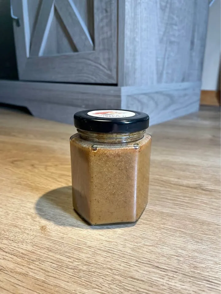 Raw Unpasteurized Creamed Honey With Cinnamon and Vanilla Flavor