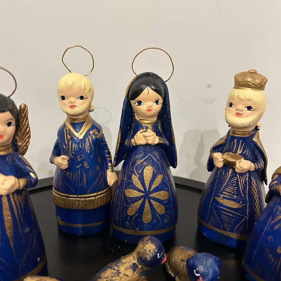 Vintage Tonala Mexican Nativity Set #Cleanout image indicator(3)
