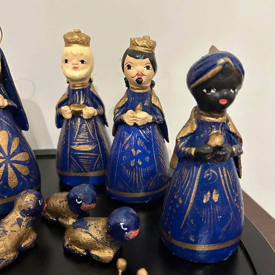 Vintage Tonala Mexican Nativity Set #Cleanout image indicator(4)