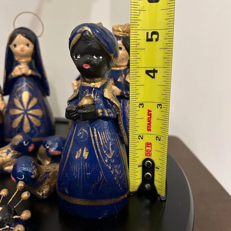 Vintage Tonala Mexican Nativity Set #Cleanout image indicator(10)