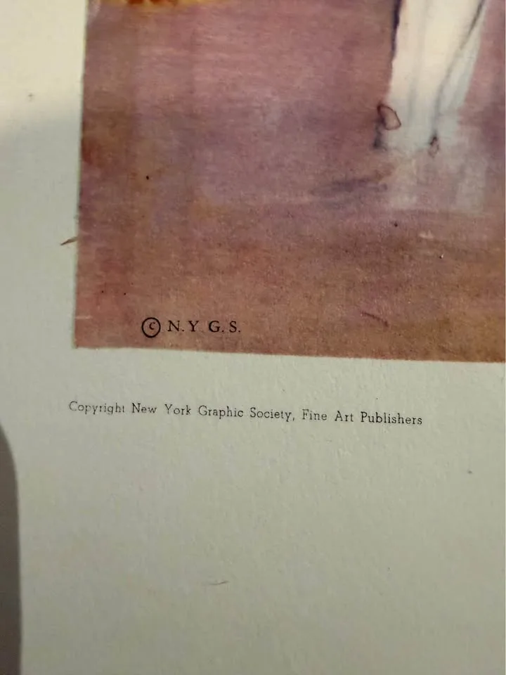 Jean Dufy Vintage Print "Circus Band" 18"×15" 1960's image indicator(2)