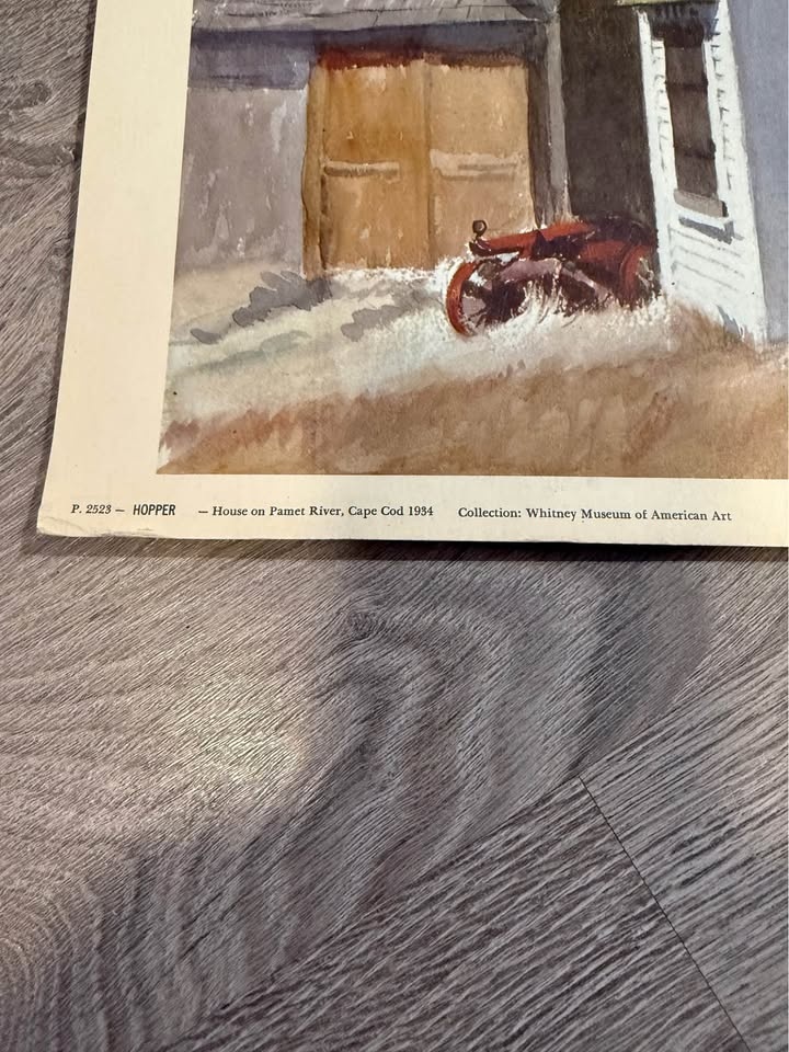 House on Pamet River EDWARD HOPPER. 14”x18” - photo 2