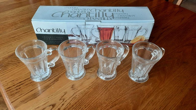 Bowring Chantilly Crystal Mugs