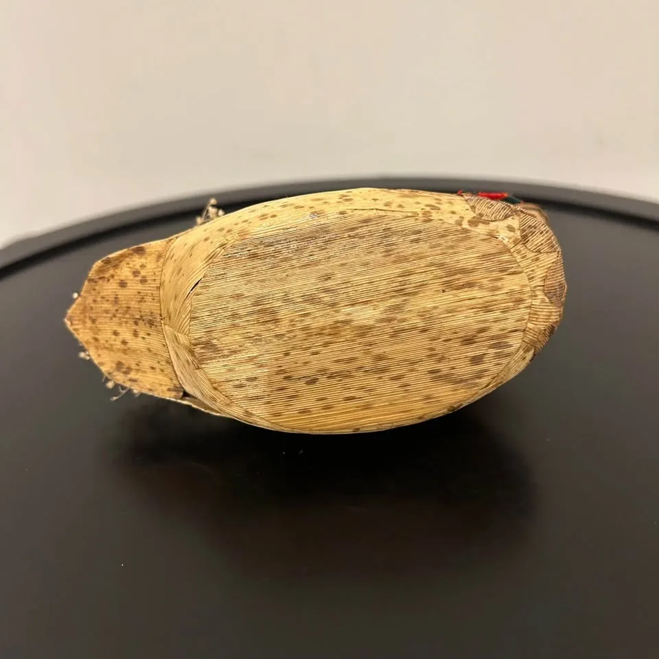 Straw Duck Décor – Vintage Folk Art Duck #Cleanout image indicator(8)