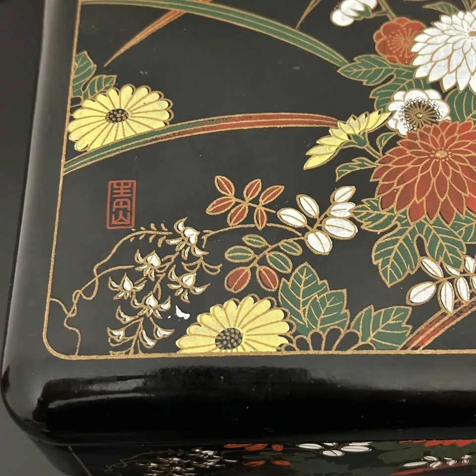 Vintage Japanese Lacquer Bento Box #Cleanout image indicator(3)