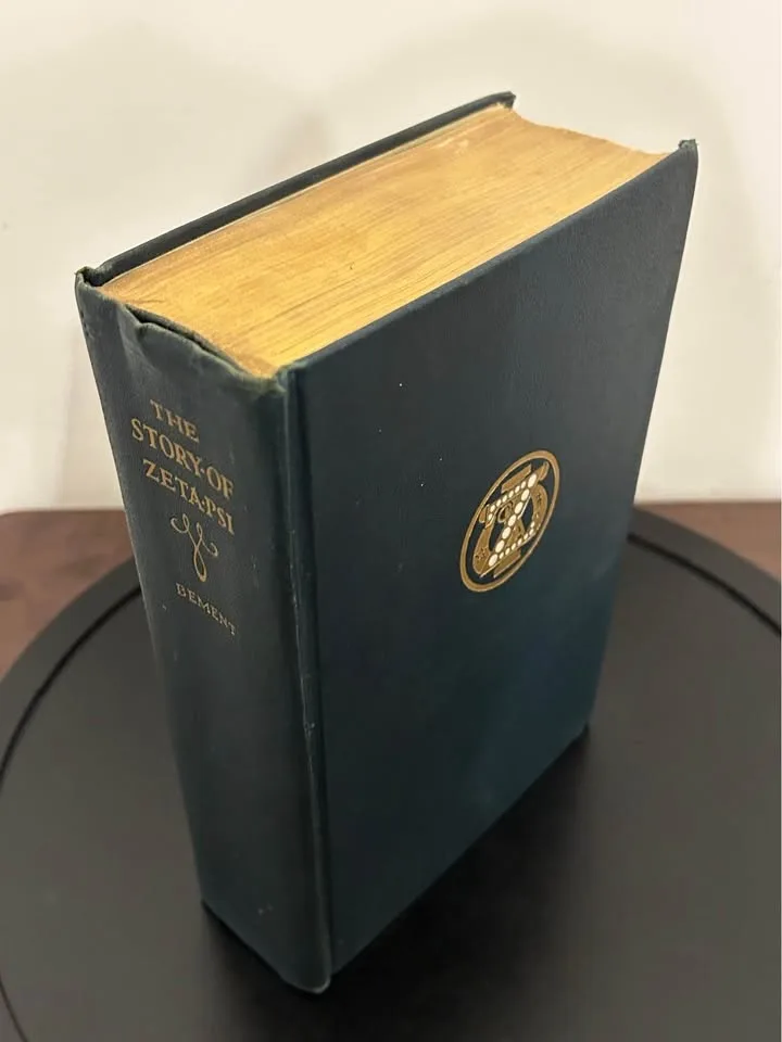 Vintage 1932 “The Story of Zeta Psi” Book #Cleanout image indicator(2)