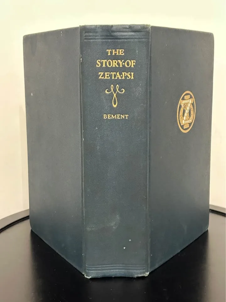 Vintage 1932 “The Story of Zeta Psi” Book #Cleanout image indicator(6)