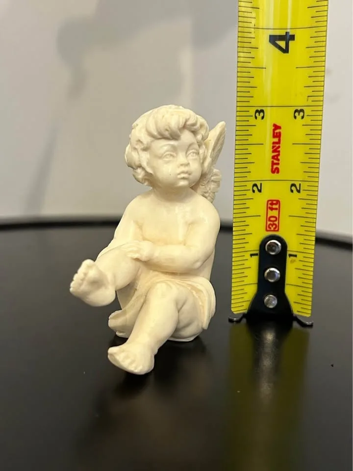 Set of 3 Vintage A. Santini Cherub  Italy #Cleanout image indicator(4)